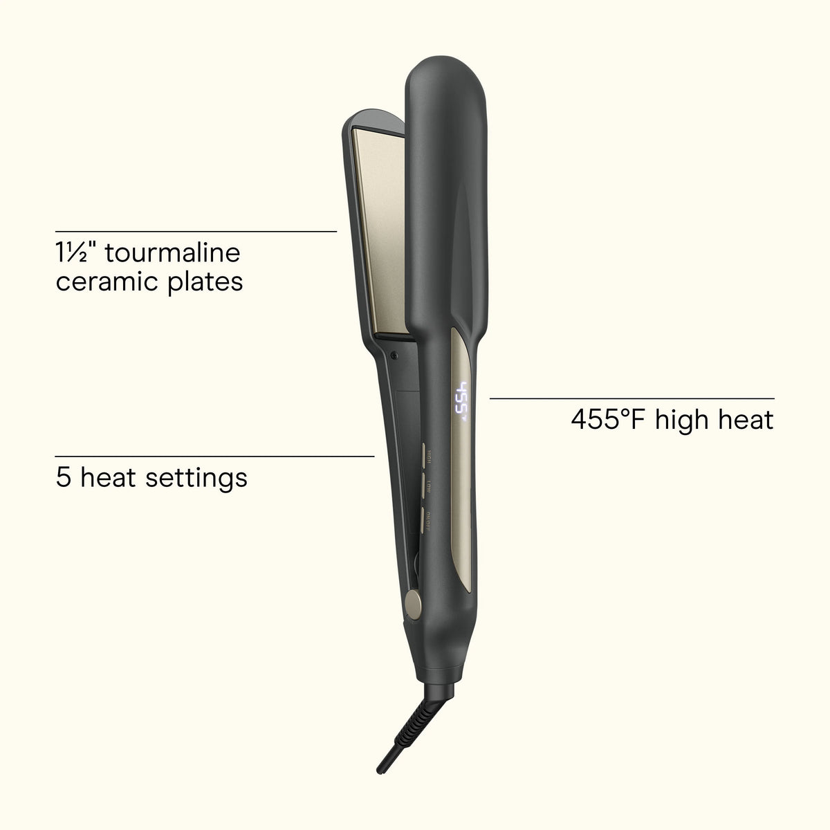 INFINITI PRO CONAIR™ 1.5" Tourmaline Ceramic Flat Iron