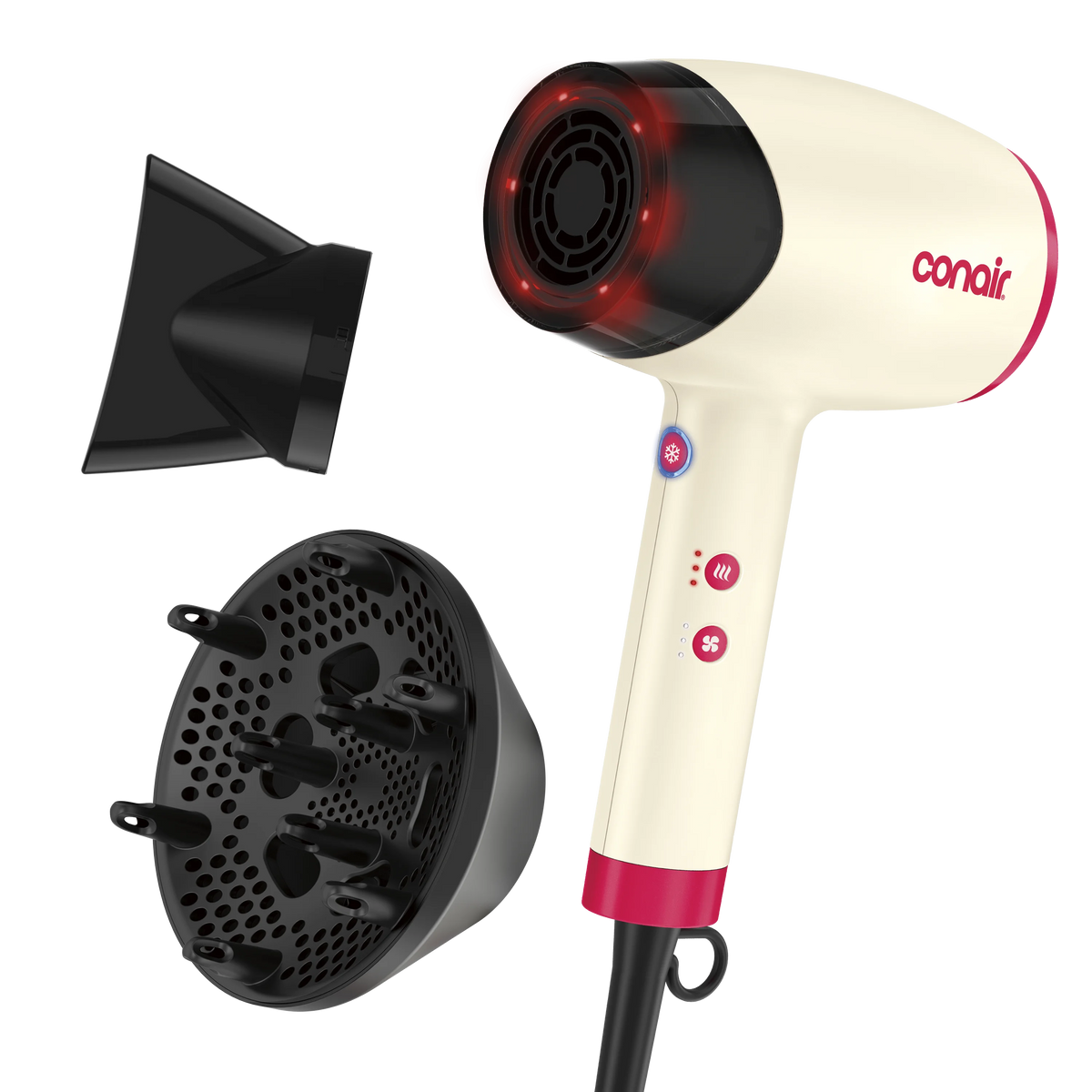 LED Infrared Heat Hair Dryer