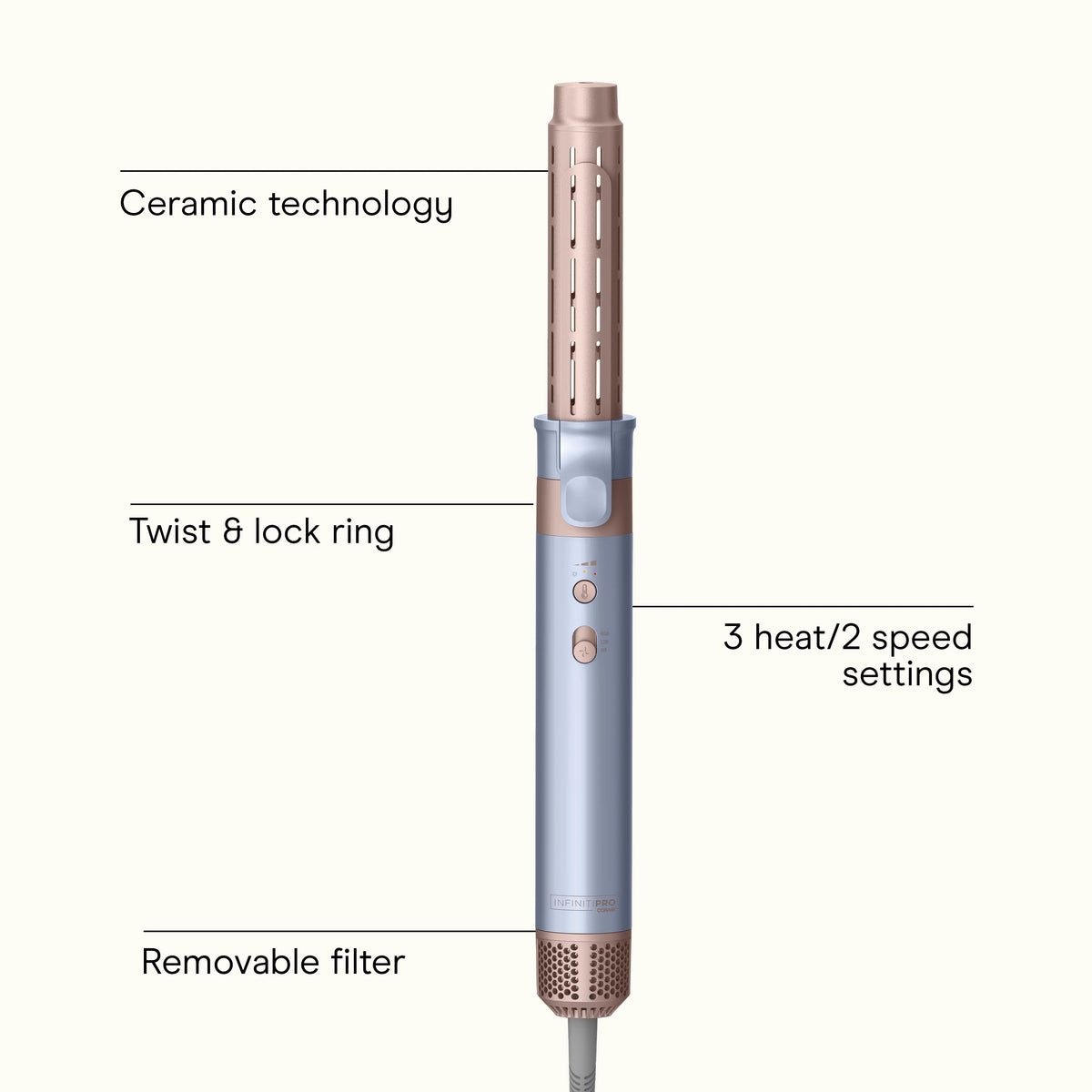 Wet-to-Dry Styling Wand