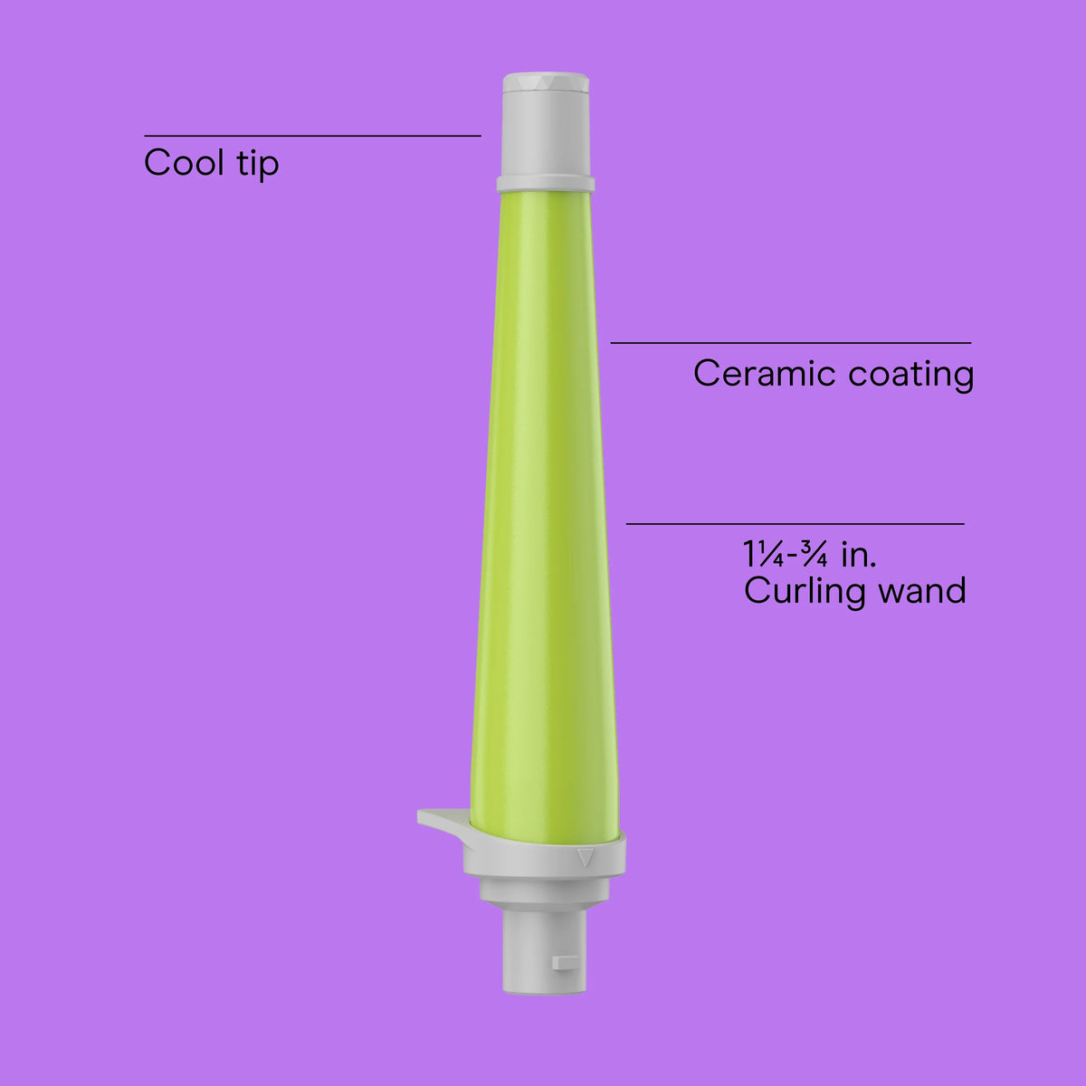 1¼"–¾" Tapered Wand Attachment