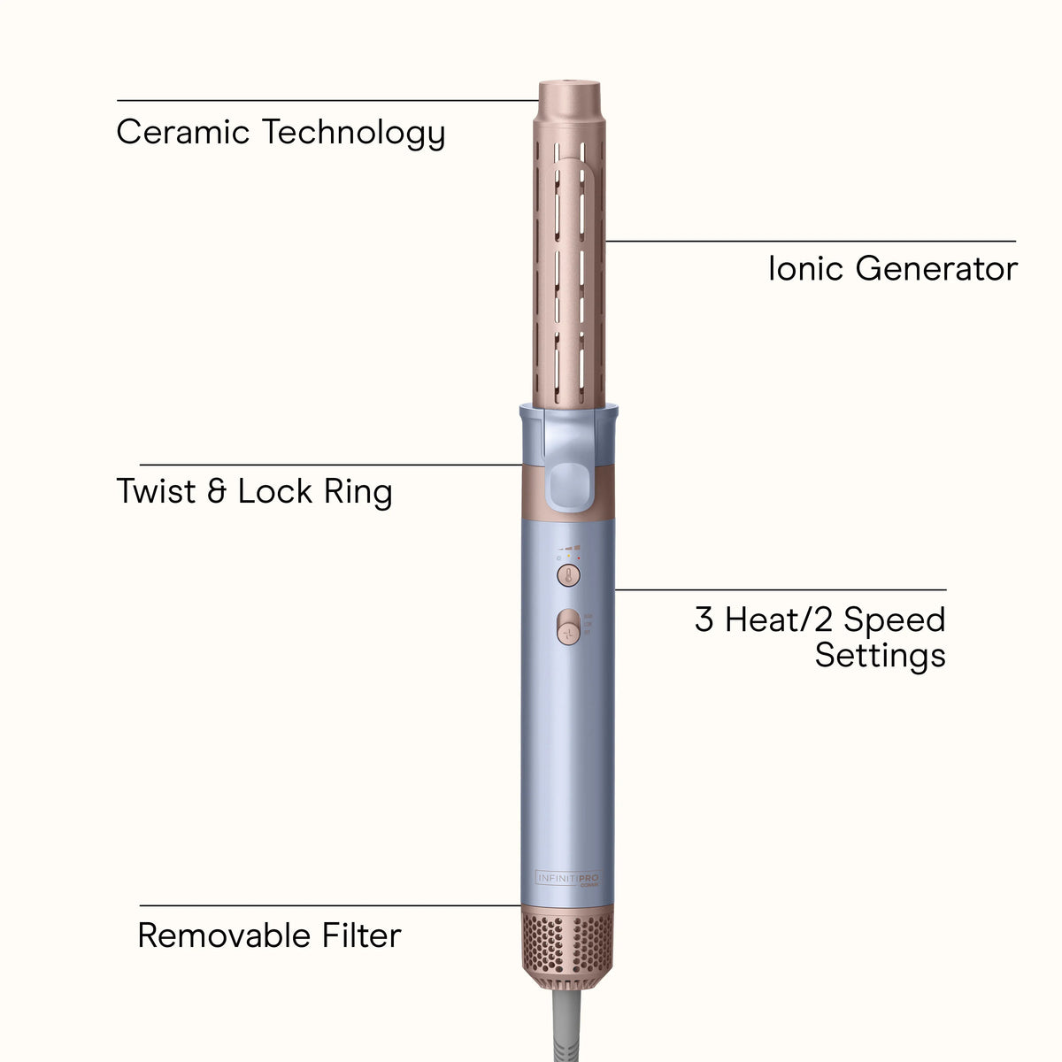 INFINITI PRO CONAIR™ Wet-to-Dry Styling Wand
